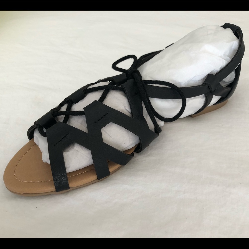 NIB Cityclassified Black Strappy Sandal